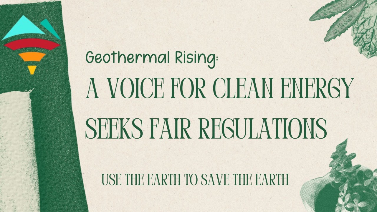 Microseismic - Geothermal Rising: A Voice for Clean Energy Seeks 